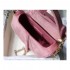 Christian Dior Saddle 20cm Shoulder Bag with Crystals Velvet M8044
