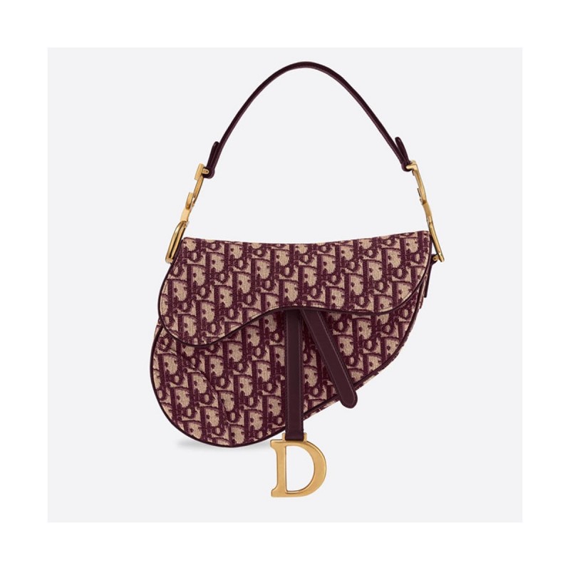 Christian Dior Oblique Saddle Bag M0446