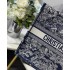 Dior Book Tote Blue Toile de Jouy Reverse Embroidery M1286