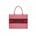 Dior Polkadot Dioramour Small Book Tote Bag M1296
