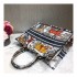 Christian Dior Book Tote Multicolor Toile De Jouy Bag M1286