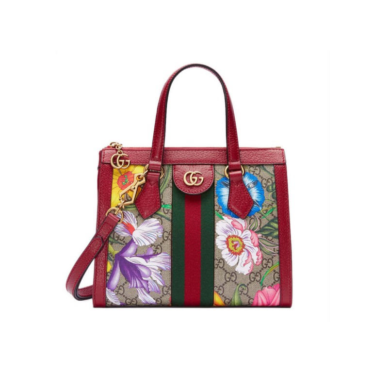 Gucci Ophidia GG Flora Small Tote Bag 547551