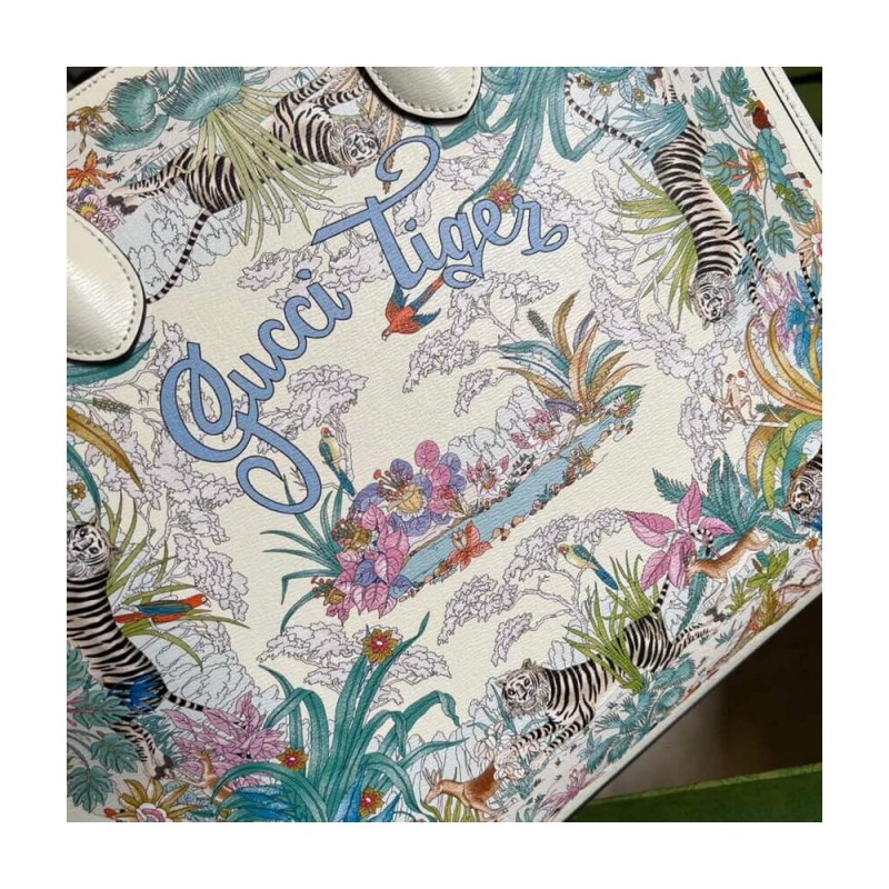 Gucci Tiger Medium Tote Bag 687827