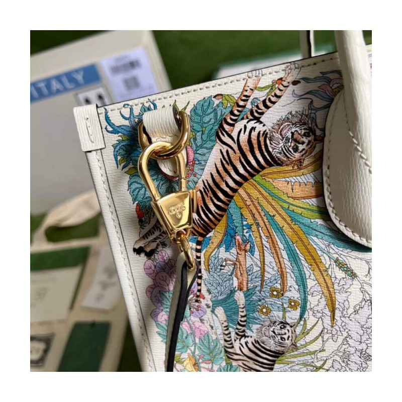 Gucci Tiger Medium Tote Bag 687827