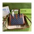 Gucci Jackie 1961 Medium Tote Bag in Blue Denim 649016