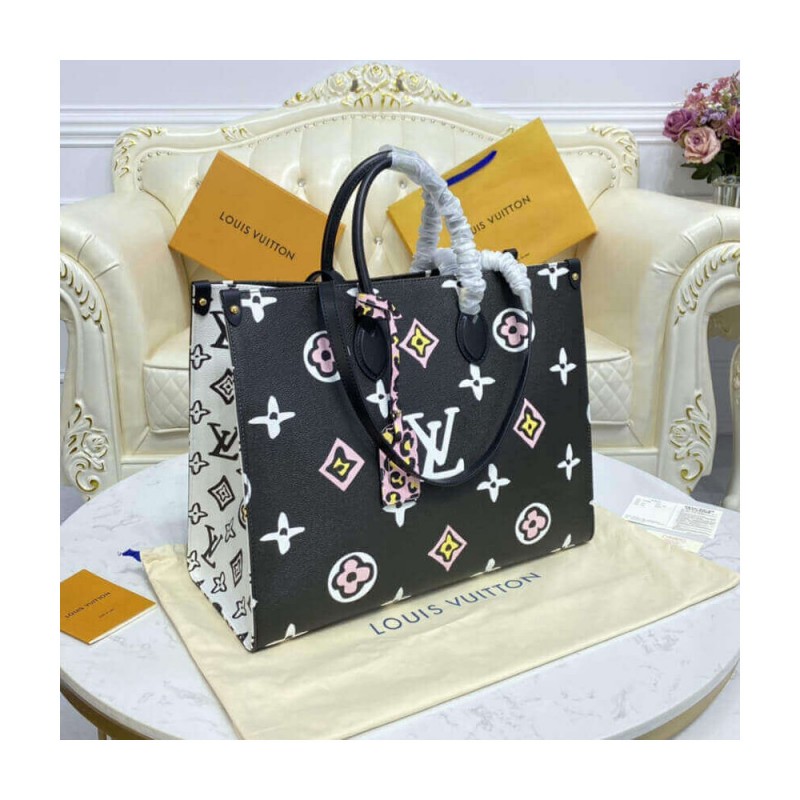 Louis Vuitton Monogram Print Onthego GM M45814 M45815