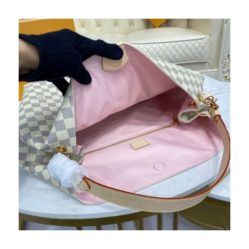 Louis Vuitton Damier Azur Graceful MM N42232 N42233