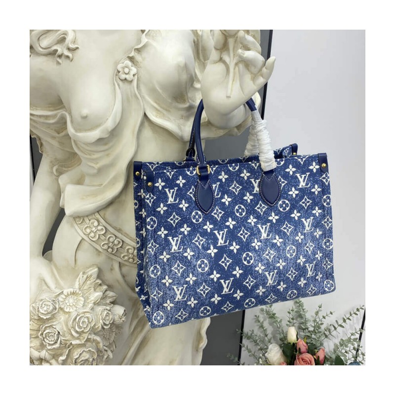 Louis Vuitton Monogram Jacquard Denim OnTheGo GM M59608