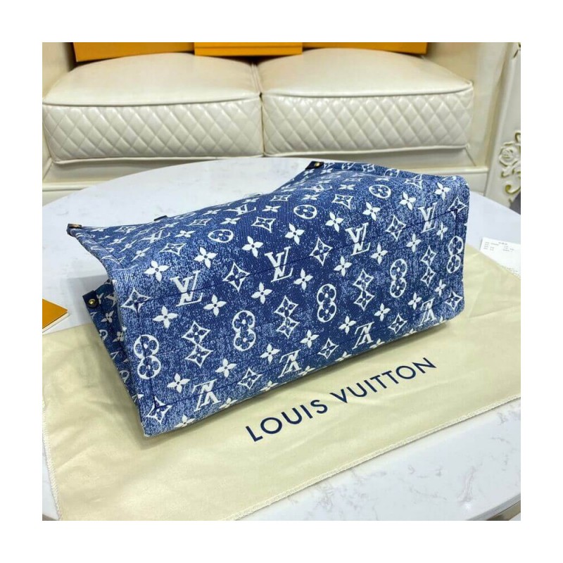 Louis Vuitton Monogram Jacquard Denim OnTheGo GM M59608