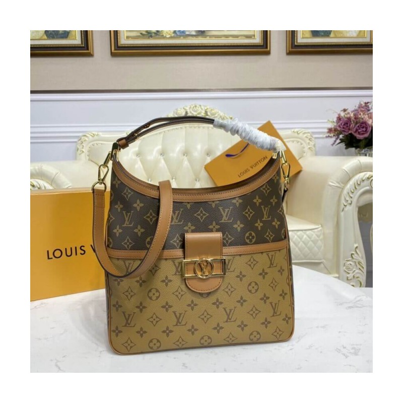 Louis Vuitton Hobo Dauphine MM M45195