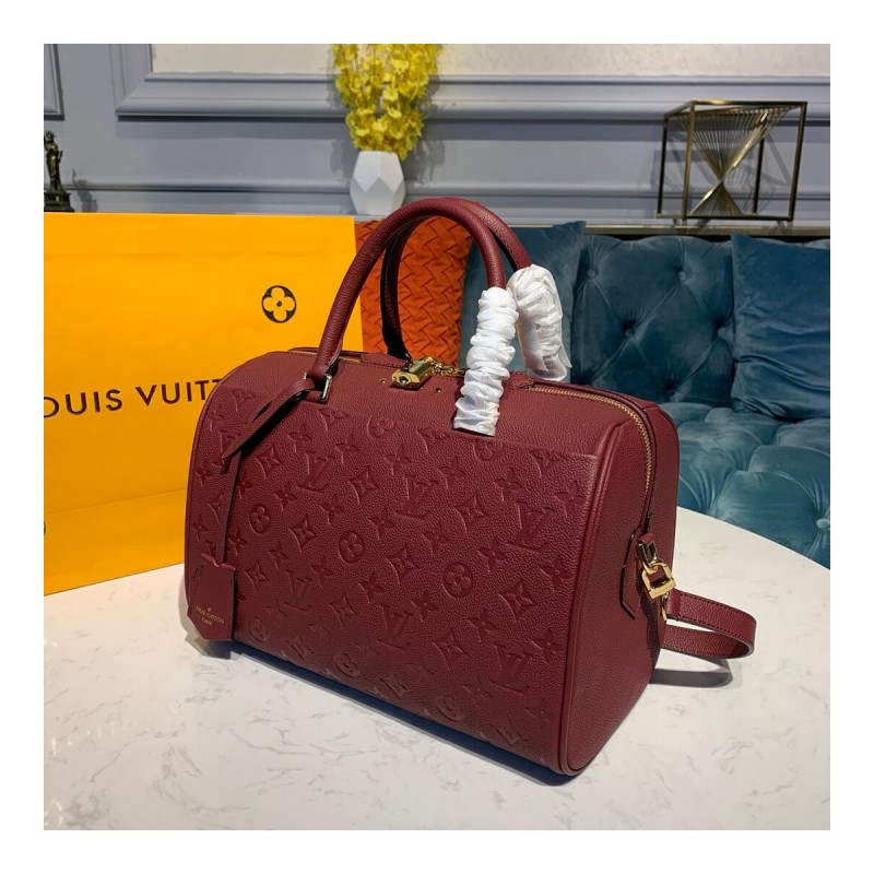 Louis Vuitto Monogram Empreinte Speedy Bandouliere 30 M43503