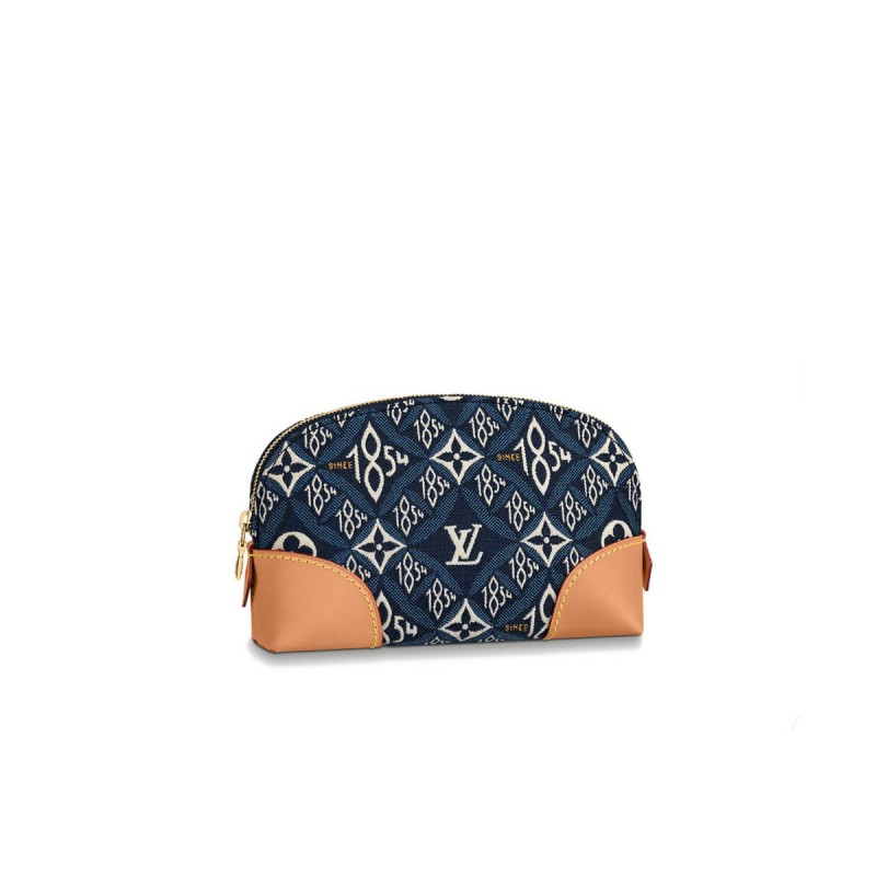 Louis Vuitton Since 1854 Cosmetic Pouch PM M80307 M80076