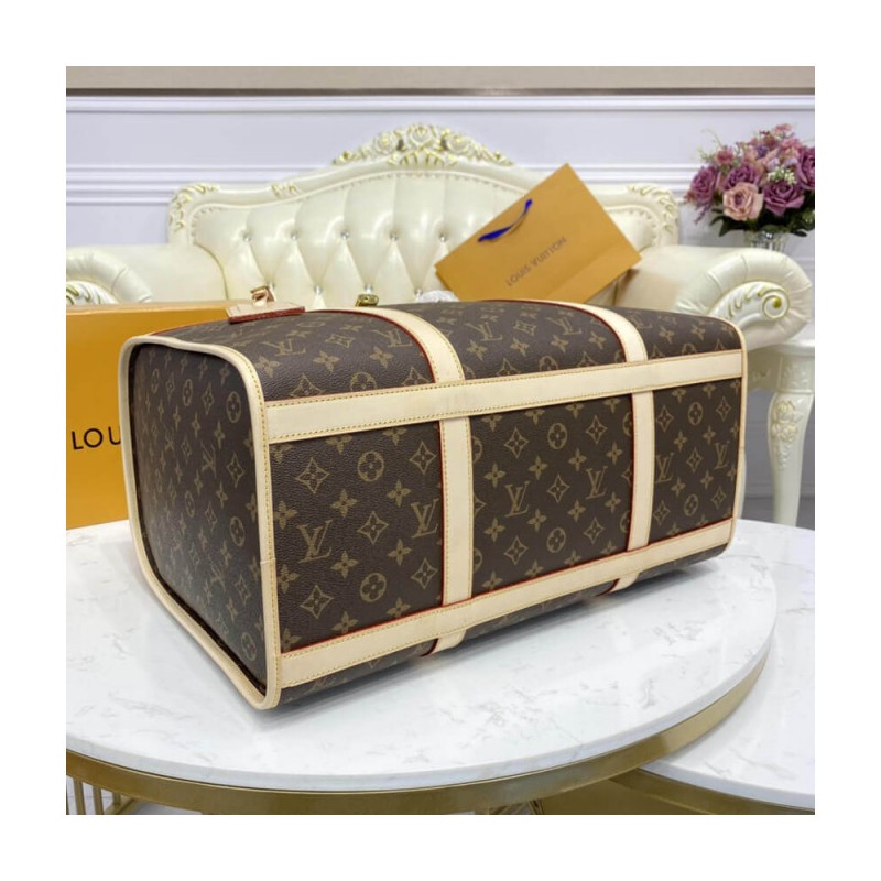 Louis Vuitton Monogram Canvas Dog Carrier 50 M42021