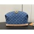Louis Vuitton Monogram Denim Pochette Cosmétique GM Makeup Pouch M24317