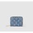 Louis Vuitton Monogram Denim Zippy Coin Purse M82957