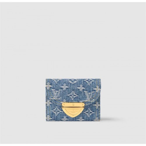 Louis Vuitton Monogram Denim Victorine Wallet M82959