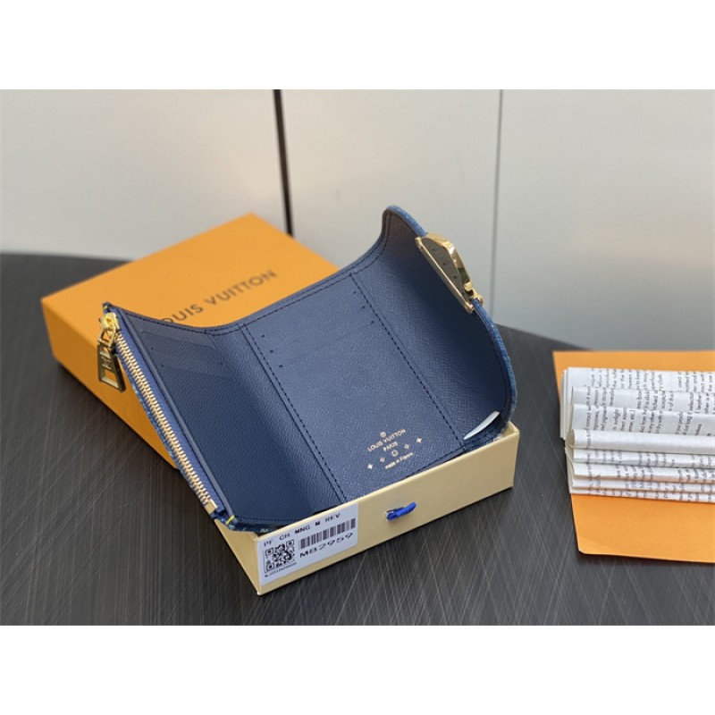 Louis Vuitton Monogram Denim Victorine Wallet M82959