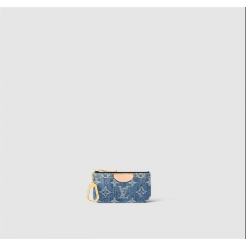 Louis Vuitton Monogram Denim Key Pouch M82961