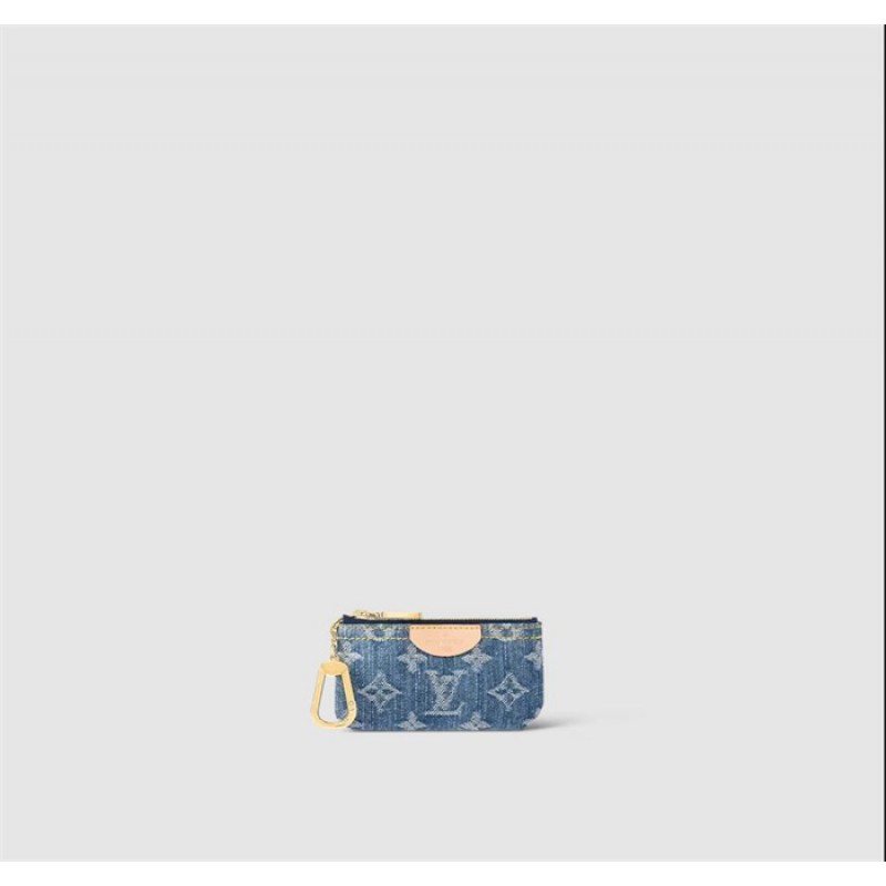 Louis Vuitton Monogram Denim Key Pouch M82961