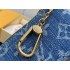 Louis Vuitton Monogram Denim Key Pouch M82961