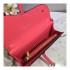 Christian Dior Grained Calfskin Saddle Long Chain Wallet S5614