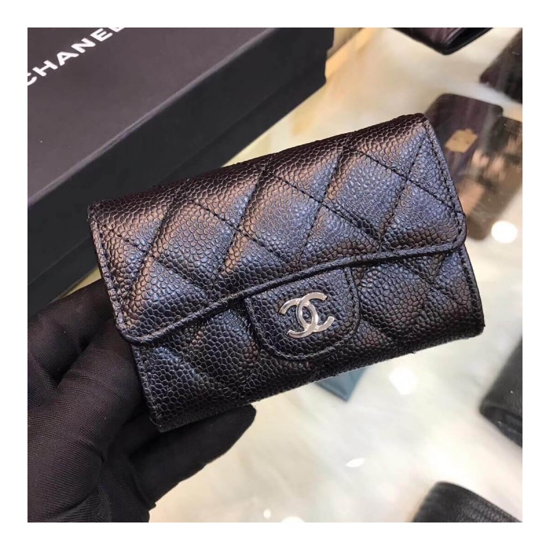 Chanel Caviar Classic Card Holder A80799
