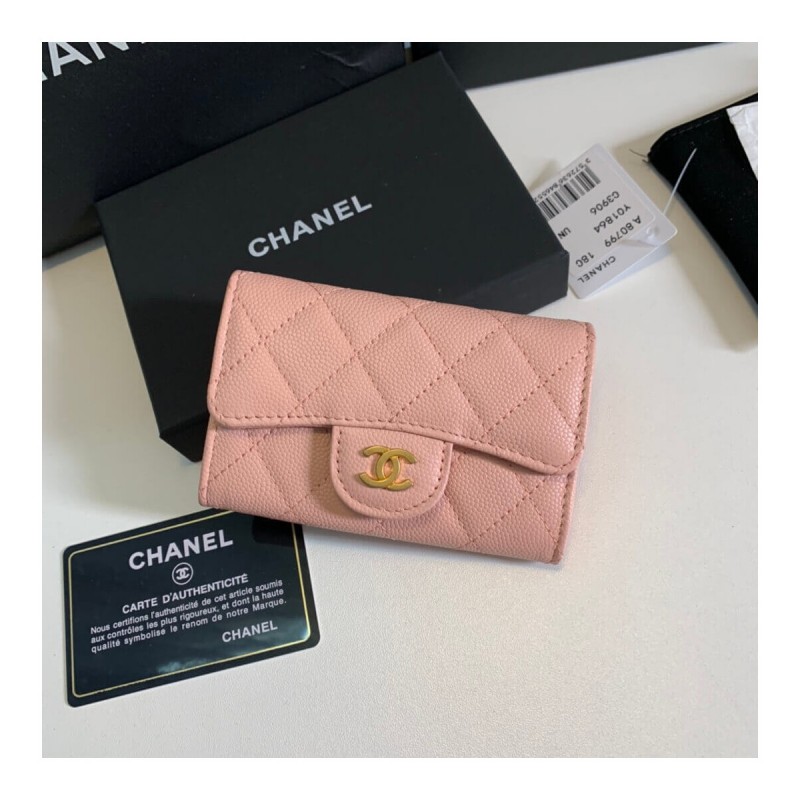 Chanel Caviar Classic Card Holder A80799