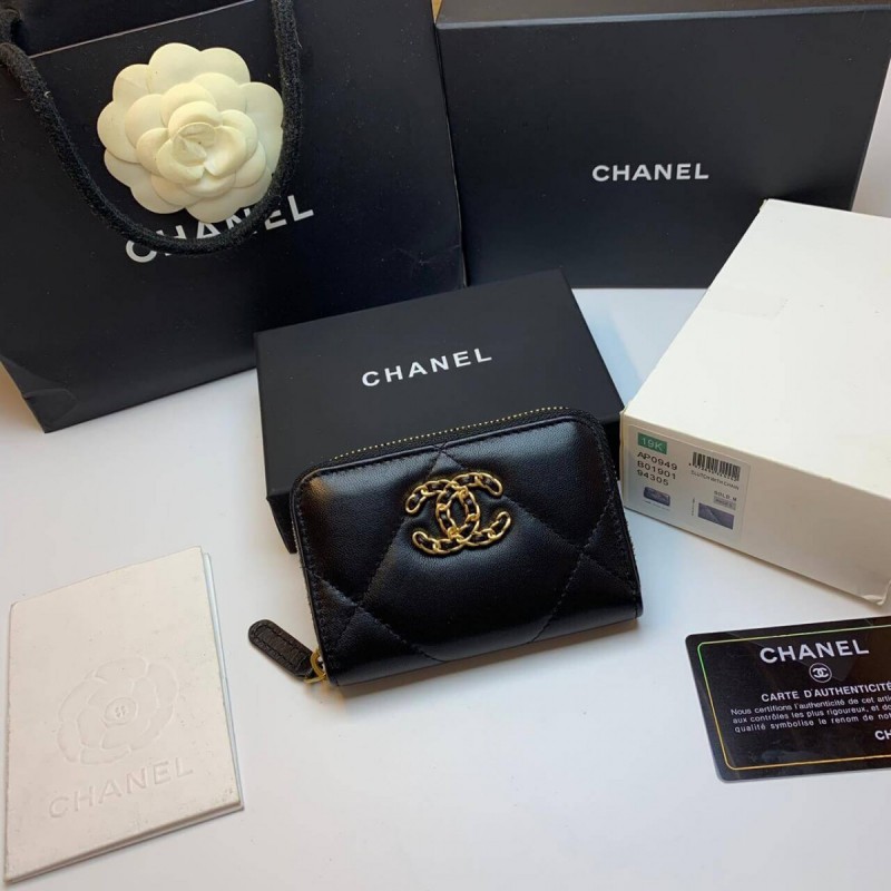 Chanel 19 Zipped Coin Purse AP0949