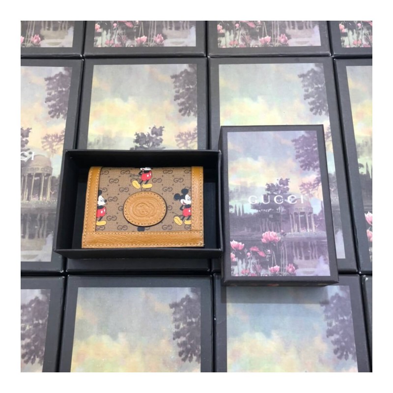 Disney x Gucci Card Case Wallet 602534