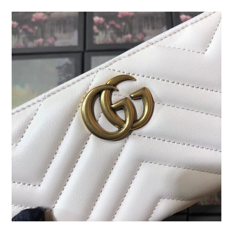 Gucci GG Marmont Zip Around Wallet 443123