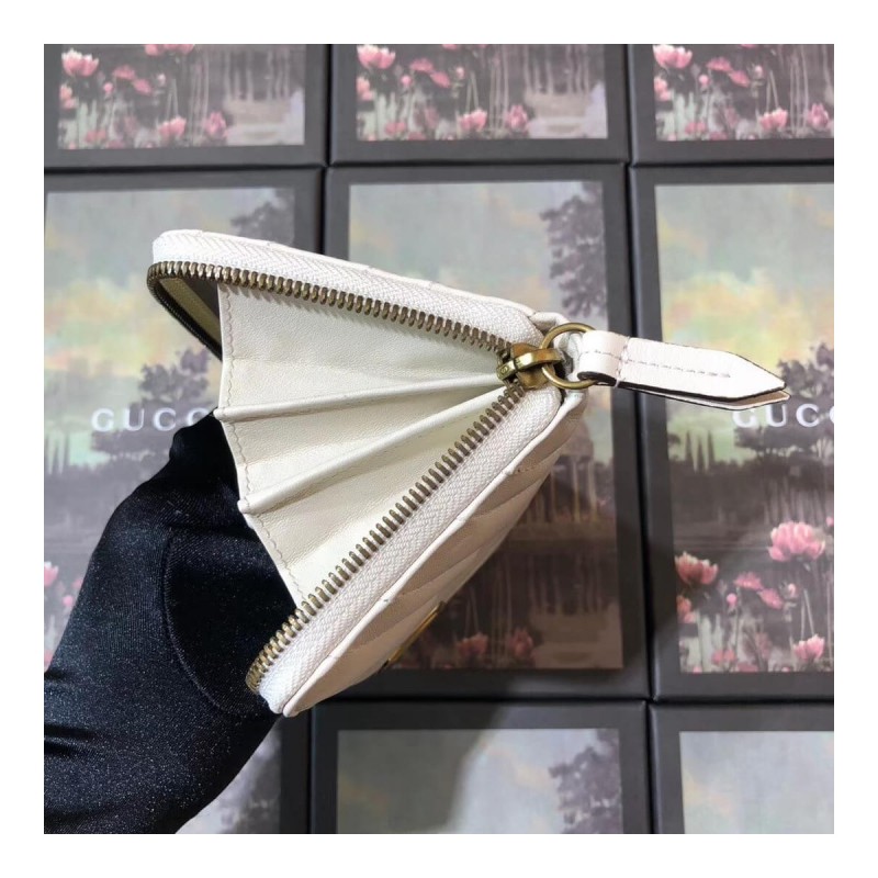 Gucci GG Marmont Zip Around Wallet 443123
