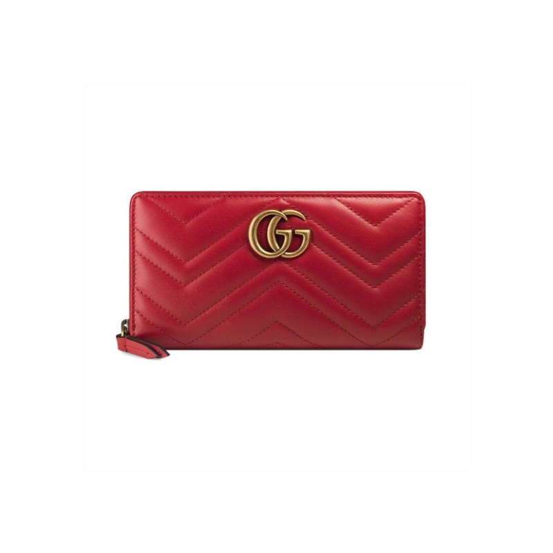 Gucci GG Marmont Zip Around Wallet 443123