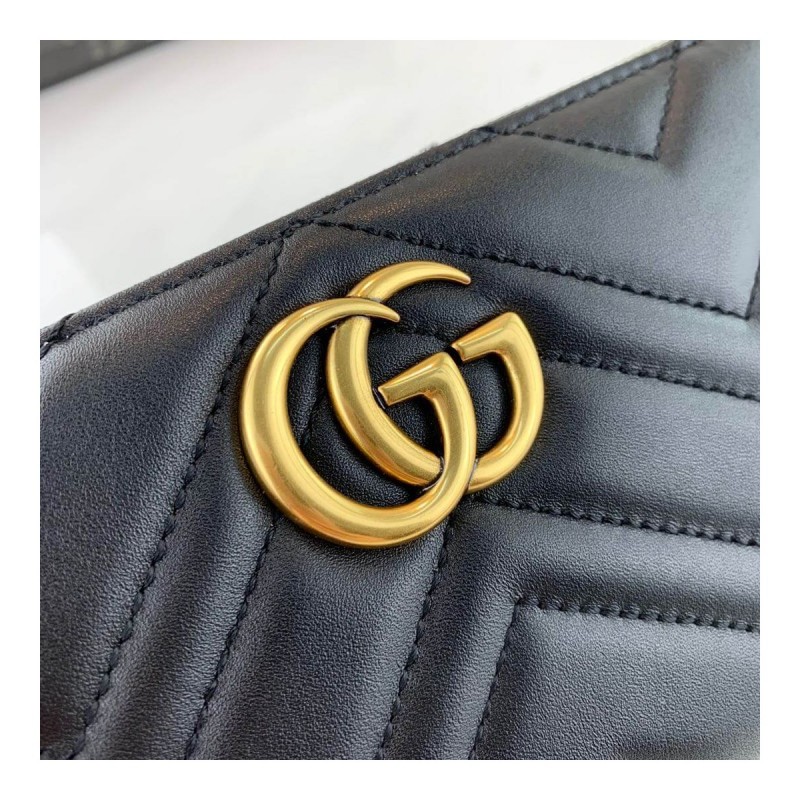 Gucci GG Marmont Zip Around Wallet 443123