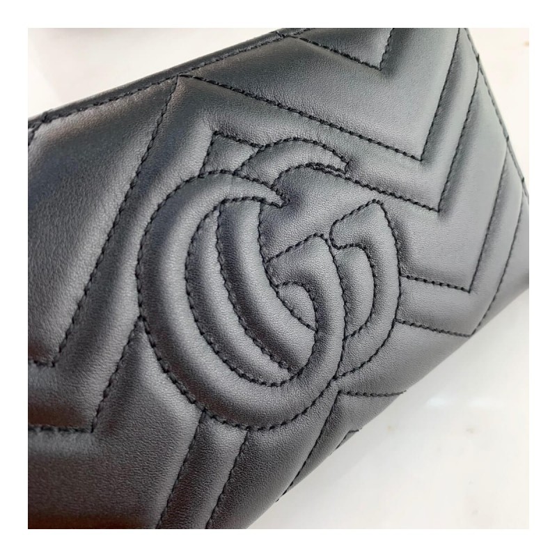 Gucci GG Marmont Zip Around Wallet 443123