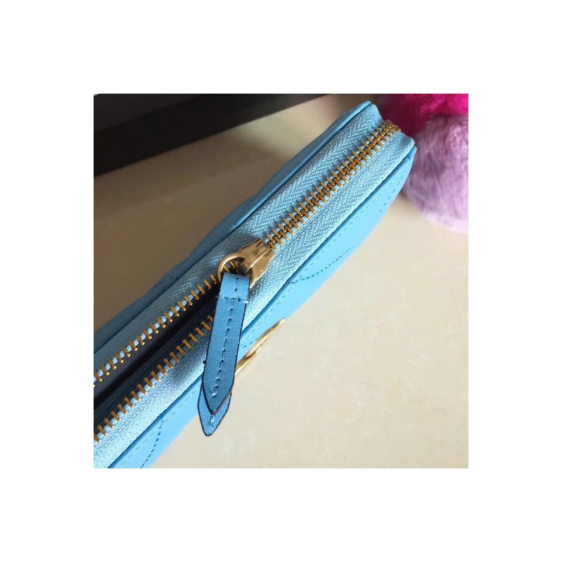 Gucci GG Marmont Zip Around Wallet 443123