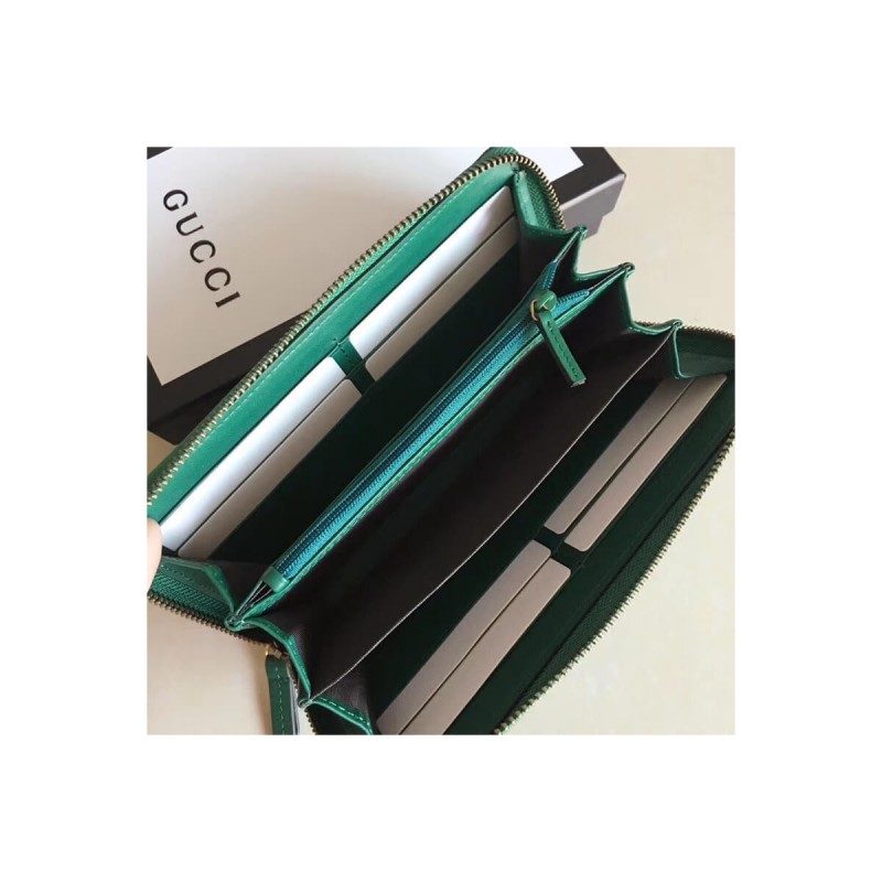 Gucci GG Marmont Zip Around Wallet 443123