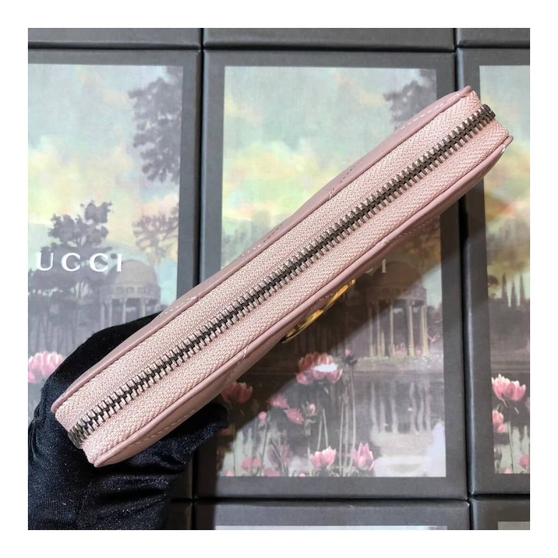 Gucci GG Marmont Zip Around Wallet 443123