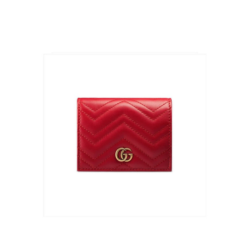 Gucci GG Marmont Card Case Wallet 466492