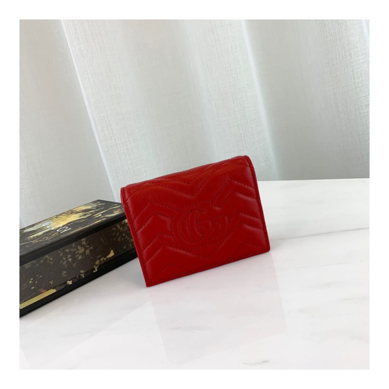 Gucci GG Marmont Card Case Wallet 466492