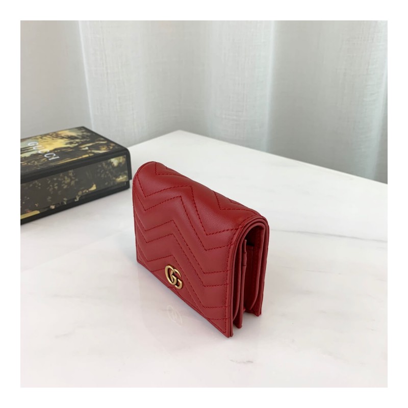 Gucci GG Marmont Card Case Wallet 466492