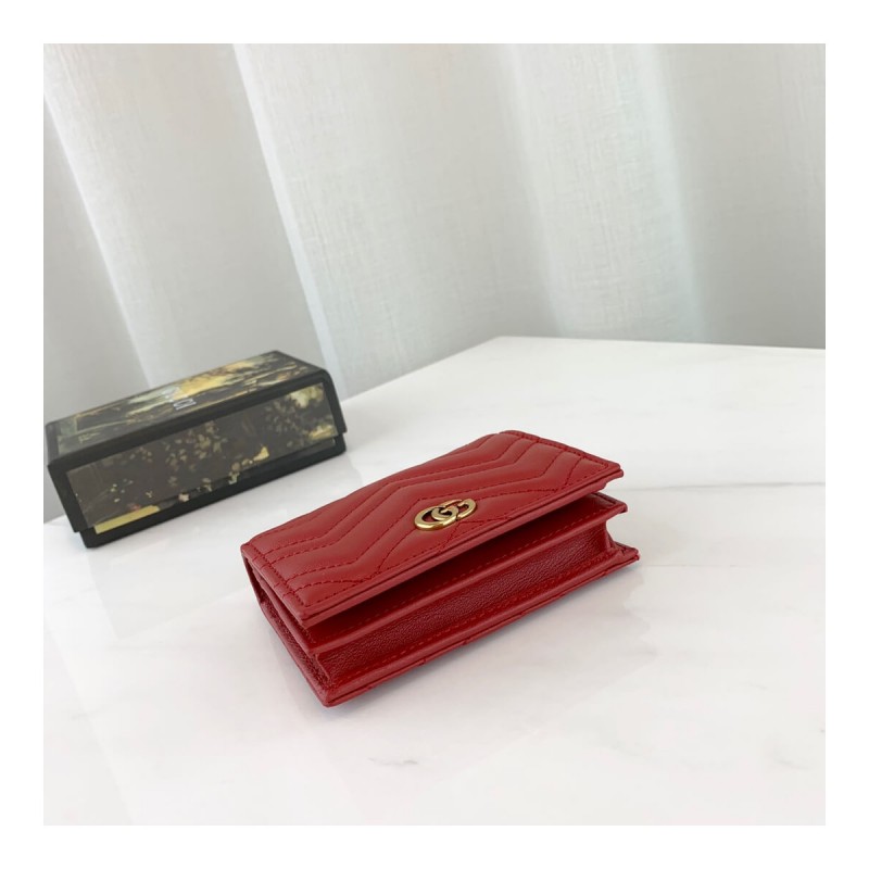 Gucci GG Marmont Card Case Wallet 466492