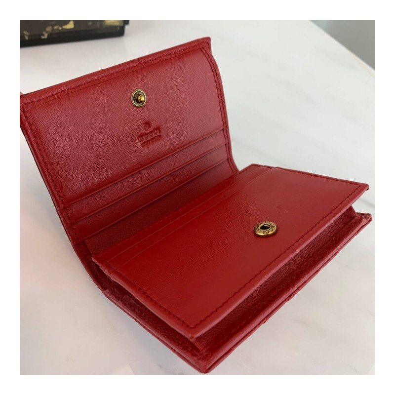 Gucci GG Marmont Card Case Wallet 466492