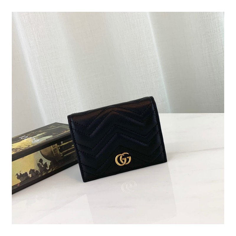 Gucci GG Marmont Card Case Wallet 466492