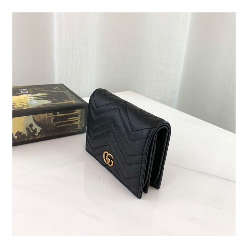 Gucci GG Marmont Card Case Wallet 466492