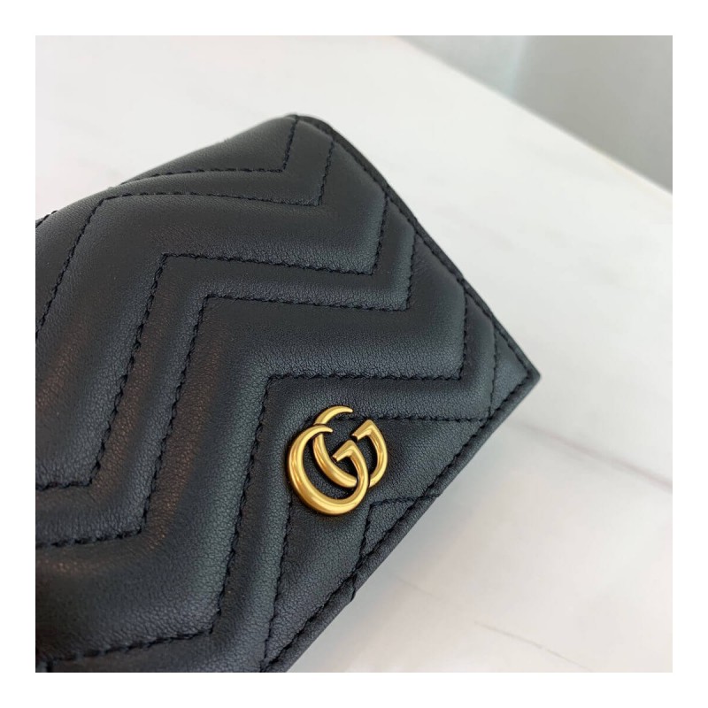 Gucci GG Marmont Card Case Wallet 466492