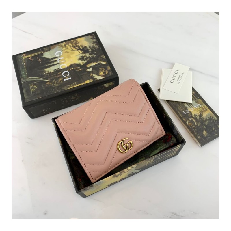 Gucci GG Marmont Card Case Wallet 466492