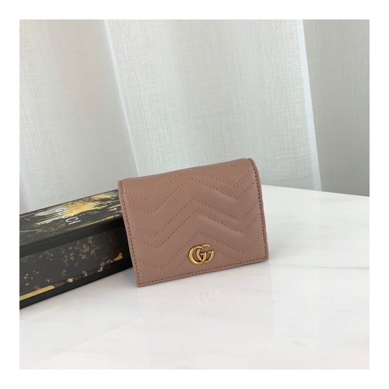 Gucci GG Marmont Card Case Wallet 466492