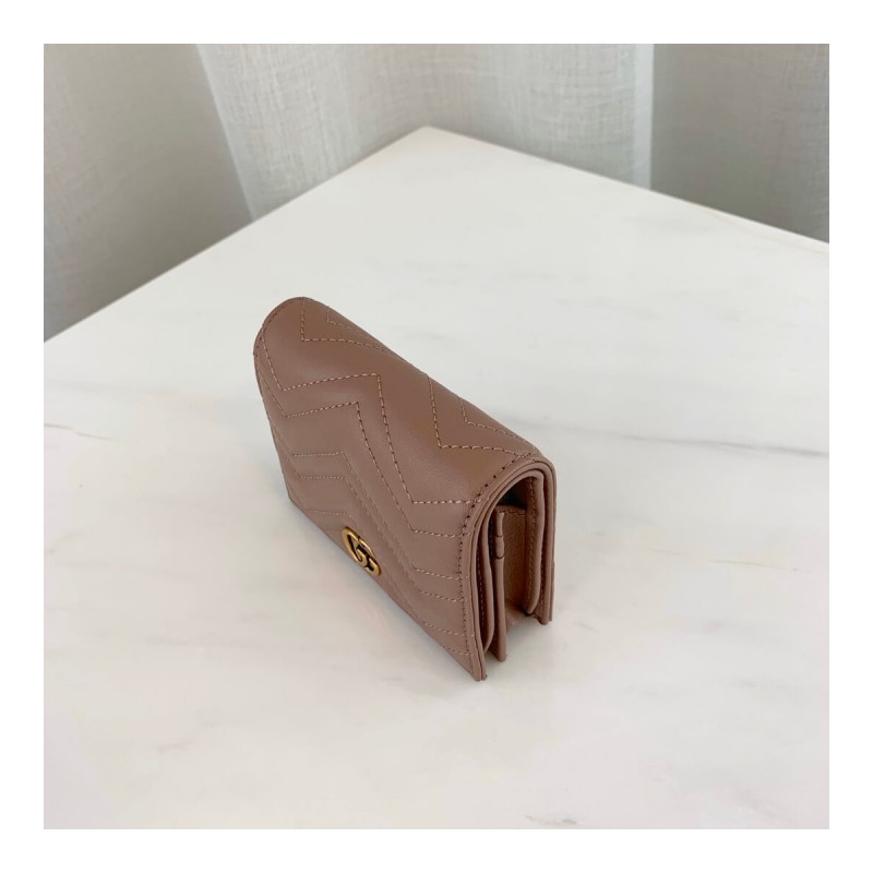 Gucci GG Marmont Card Case Wallet 466492