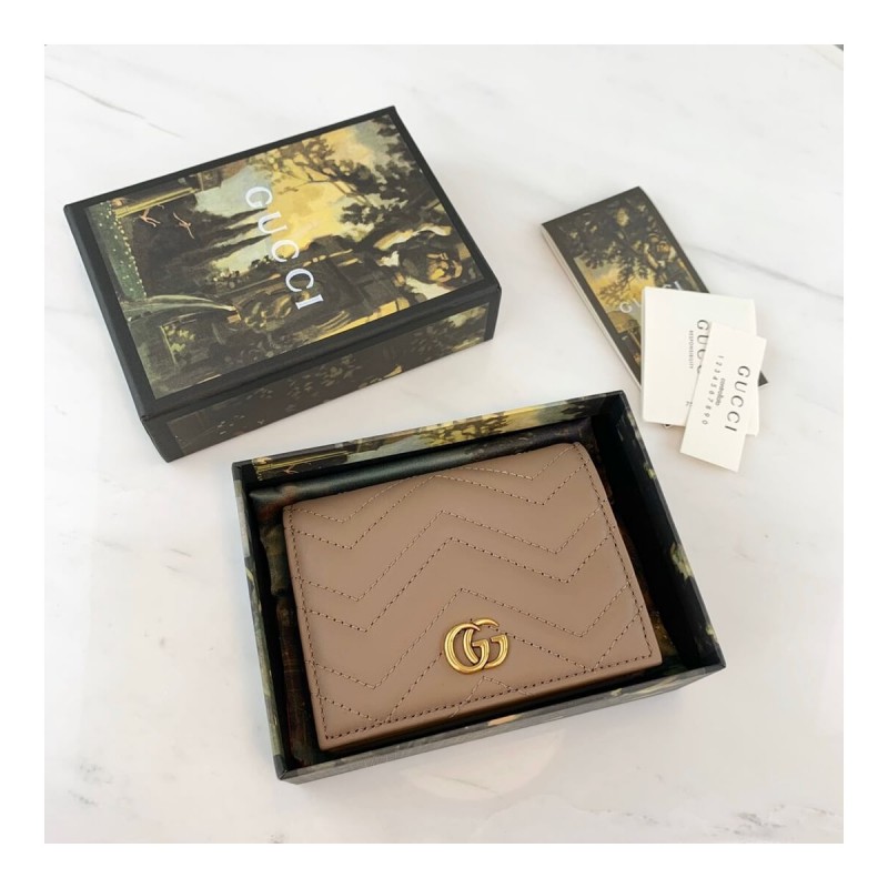 Gucci GG Marmont Card Case Wallet 466492