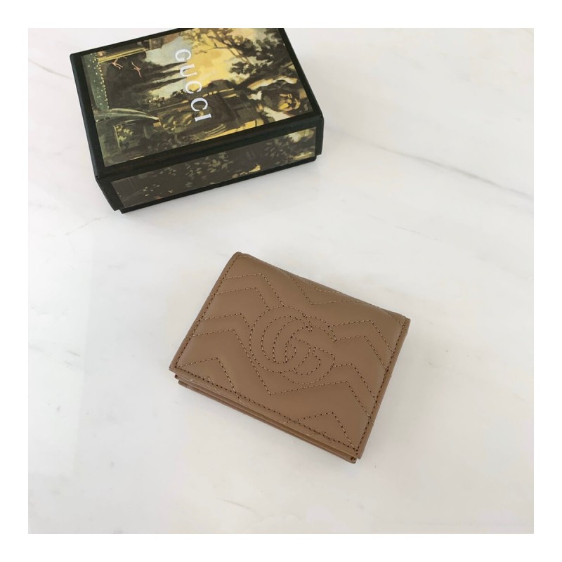 Gucci GG Marmont Card Case Wallet 466492